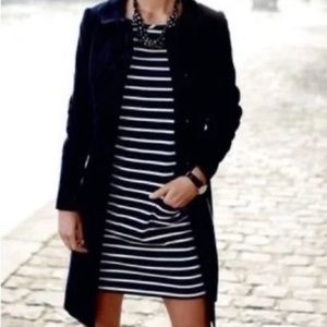 Boden Blue and White Striped Tunic Dress With Pockets - Size 8